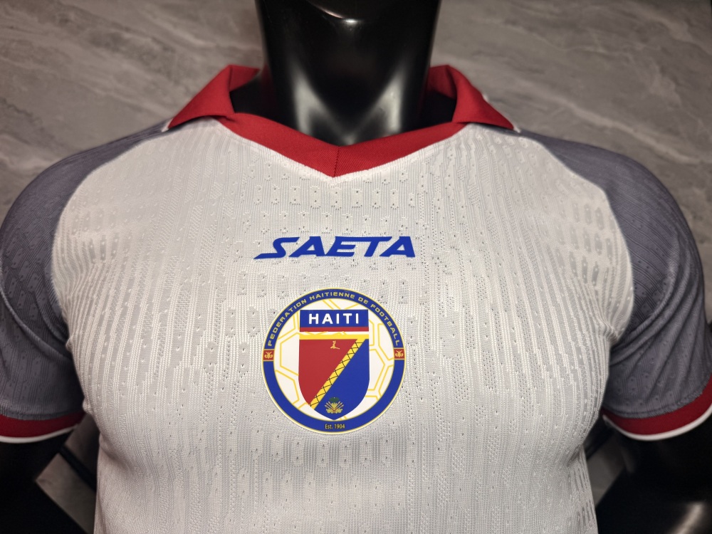 Player Version 2026 Haiti Away Football Jersey World Cup