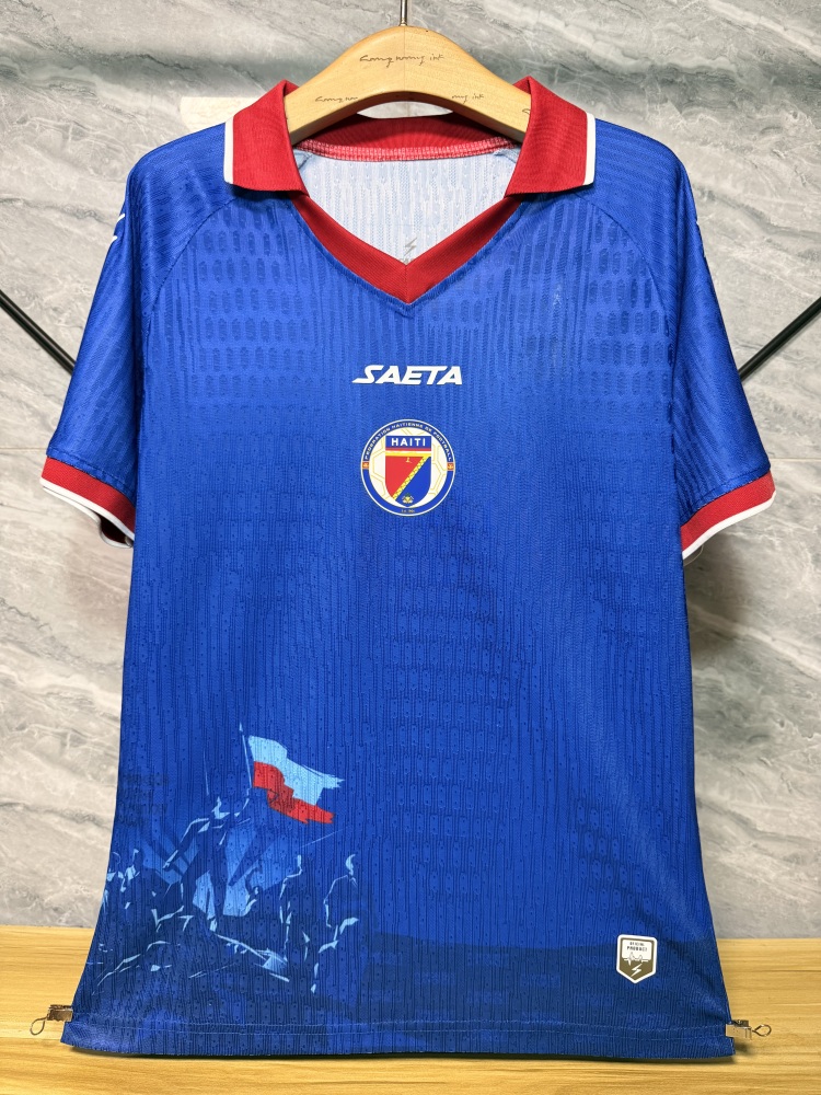 Player Version 2026 Haiti Home Football Jersey World Cup
