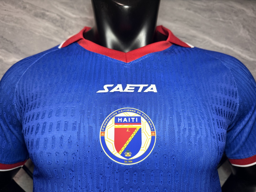 Player Version 2026 Haiti Home Football Jersey World Cup