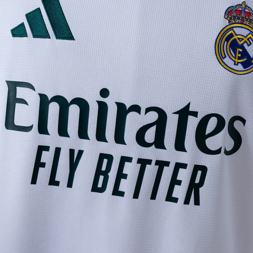 2026-27 Real Madrid Home Football Jersey Long sleeves S-4XL