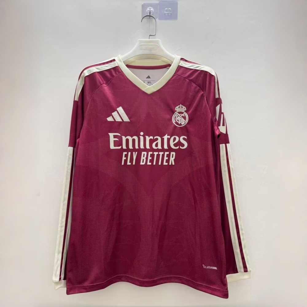 2026-27 Real Madrid Away Football Jersey Long sleeves S-4XL