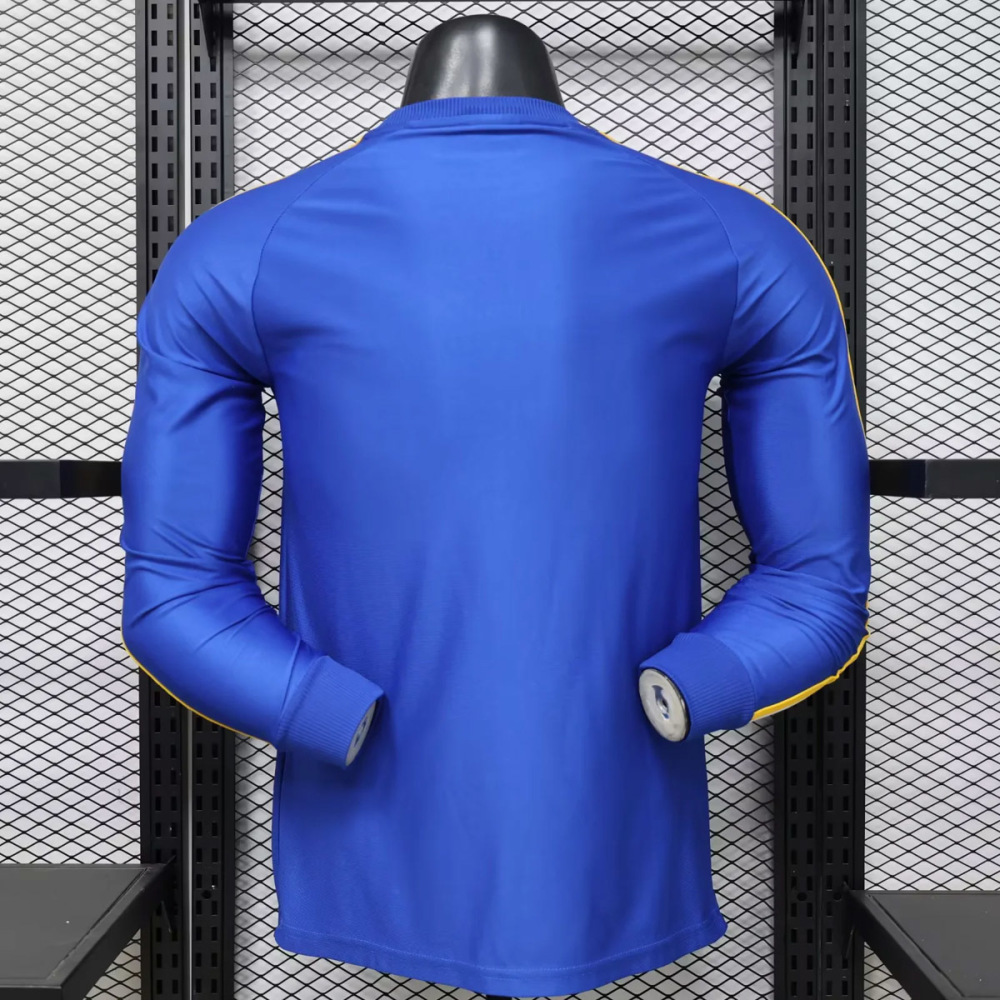 Player Version 2026-27 Real Madrid x Adidas Originals Blue Football Jersey S-3XL Long sleeves