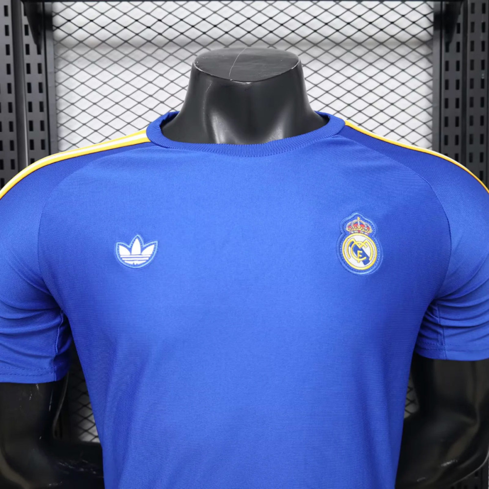 Player Version 2026-27 Real Madrid x Adidas Originals Blue Football Jersey S-3XL