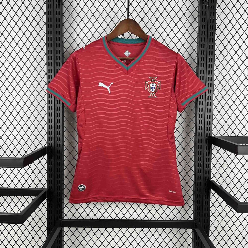 Women 2026 Portugal Home Women's Football jersey World Cup