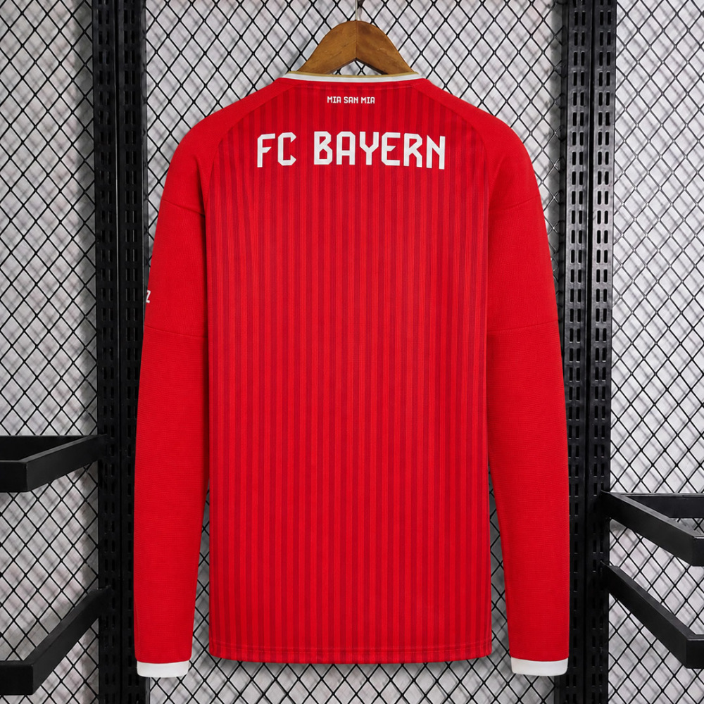2026-27 Bayern Munchen Home Football Jersey Long Sleeve S-4XL