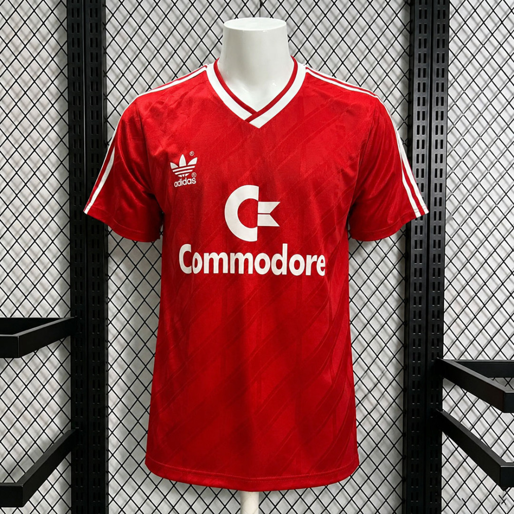 Retro 86-87 Bayern Munich Home Football Jersey Retro
