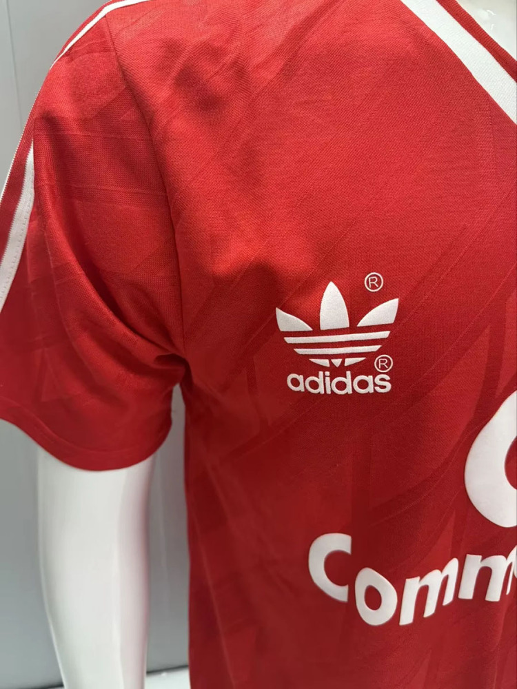 Retro 86-87 Bayern Munich Home Football Jersey Retro