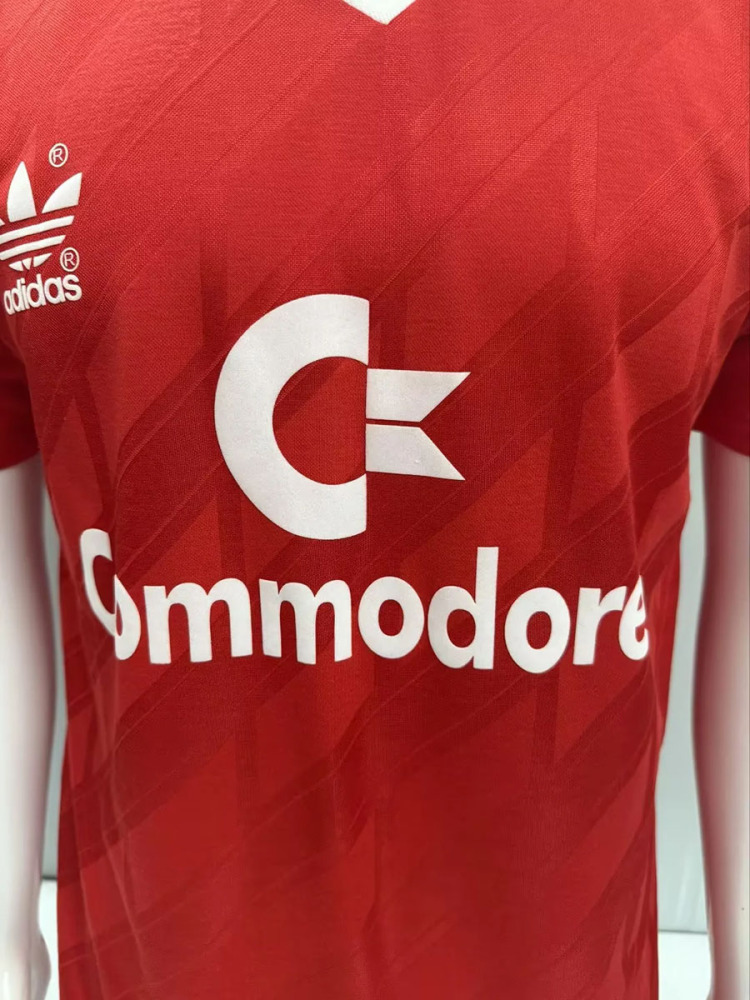 Retro 86-87 Bayern Munich Home Football Jersey Retro