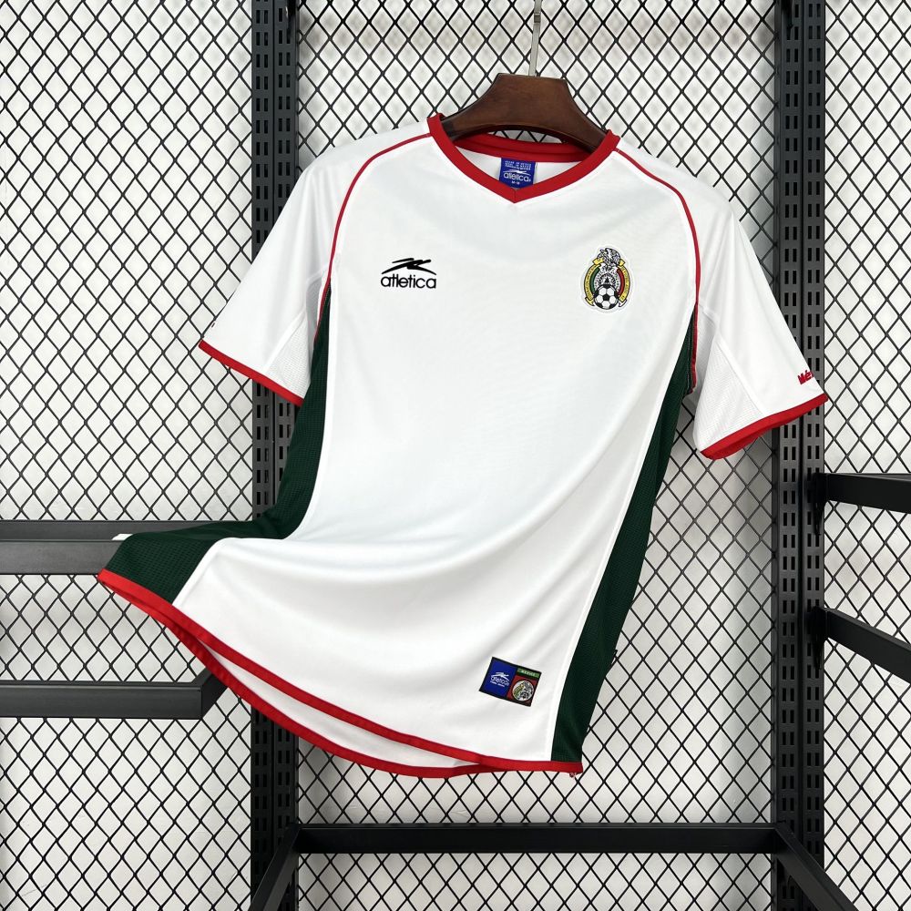 Retro 2002 Mexico Away Football jersey retro