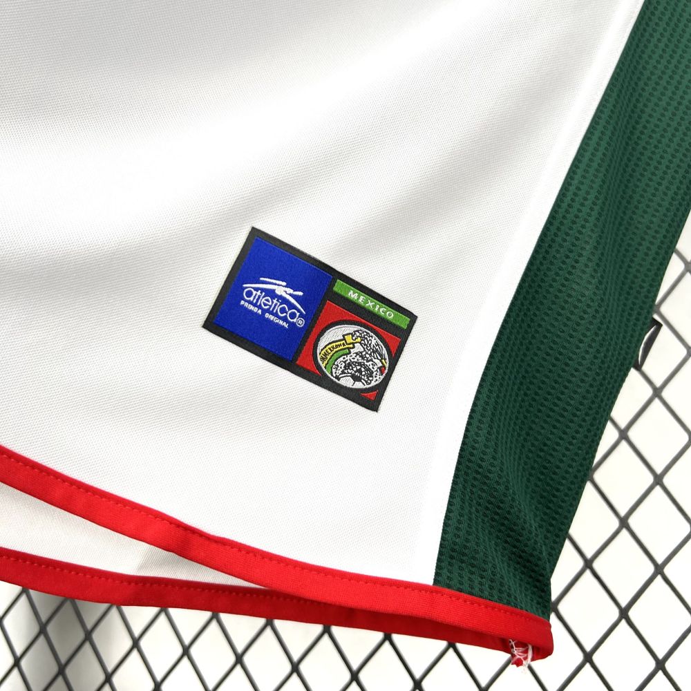 Retro 2002 Mexico Away Football jersey retro