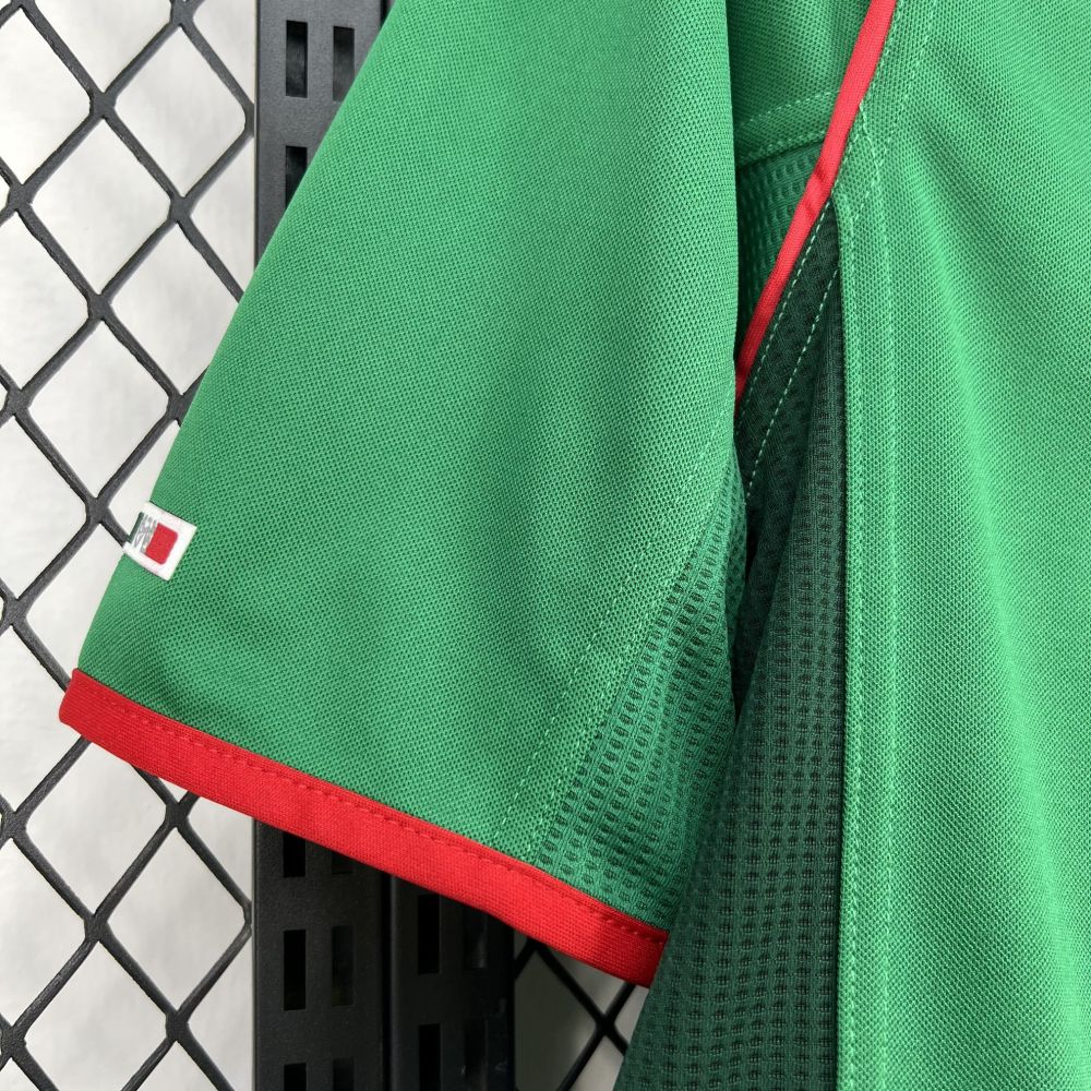Retro 2002 Mexico Home Football jersey retro