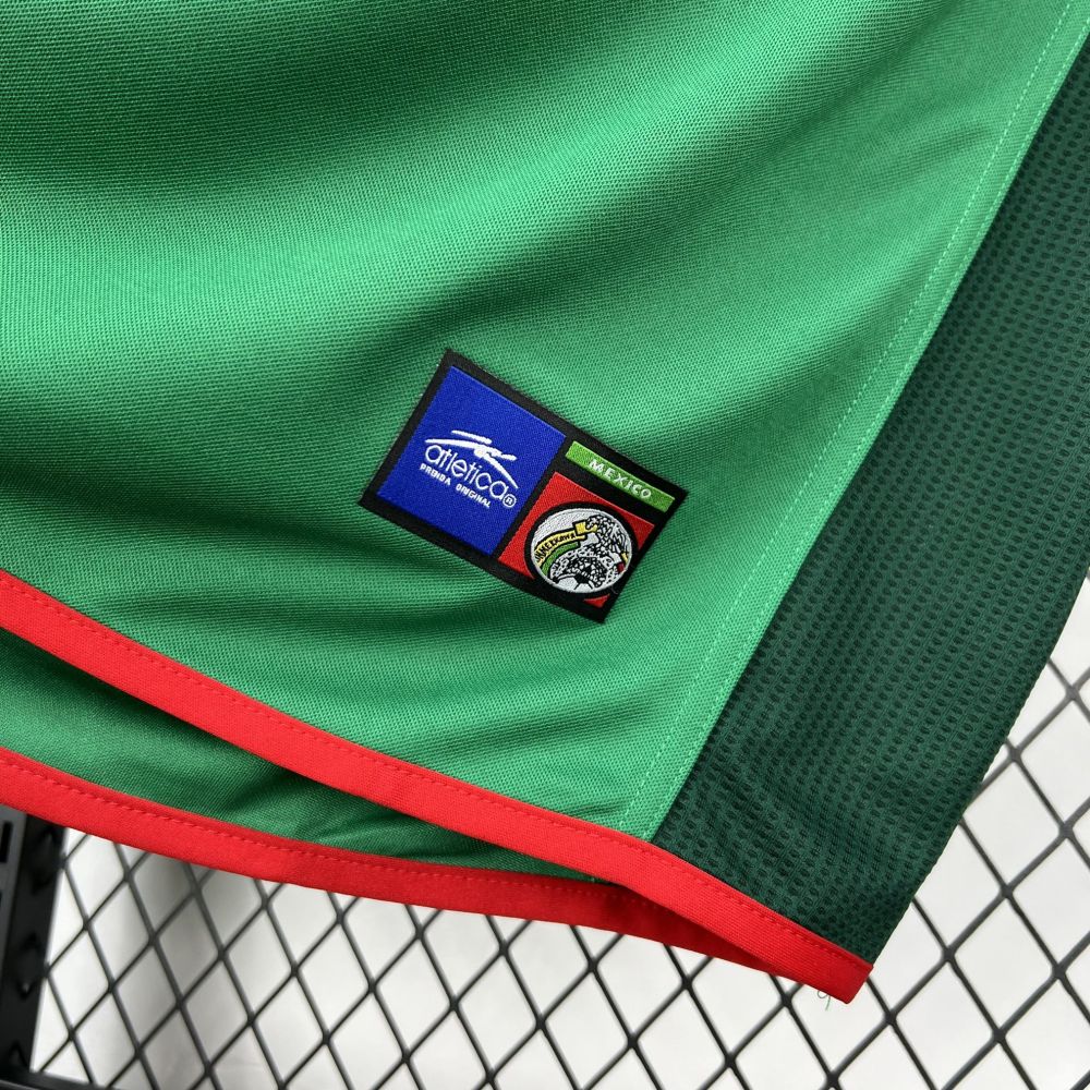 Retro 2002 Mexico Home Football jersey retro