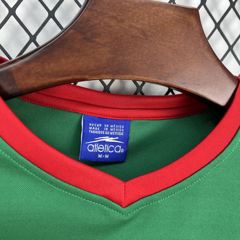 Retro 2002 Mexico Home Football jersey retro