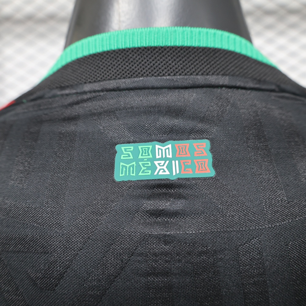 Player 2025-26 Mexico Black Eagle Football jersey Long Sleeve