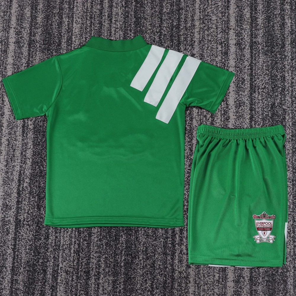 Retro 1992-93 Liverpool Away Kids Football jersey Kids
