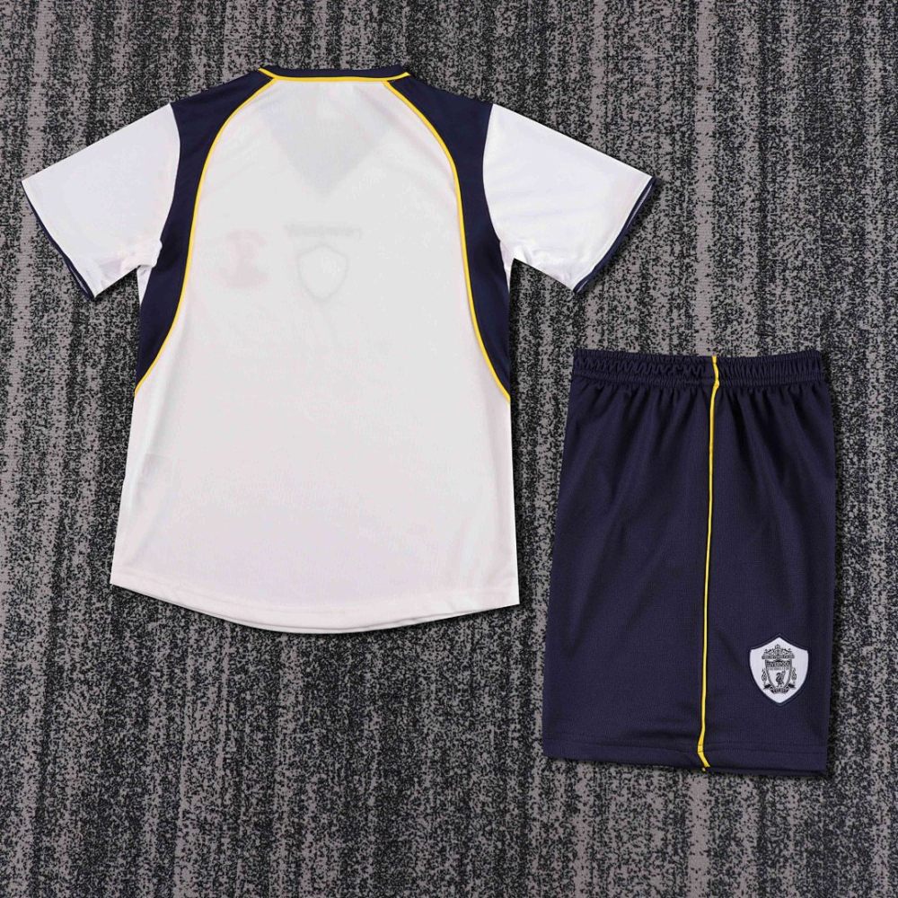 Retro 2001-02 Liverpool Away Kids Football jersey Kids