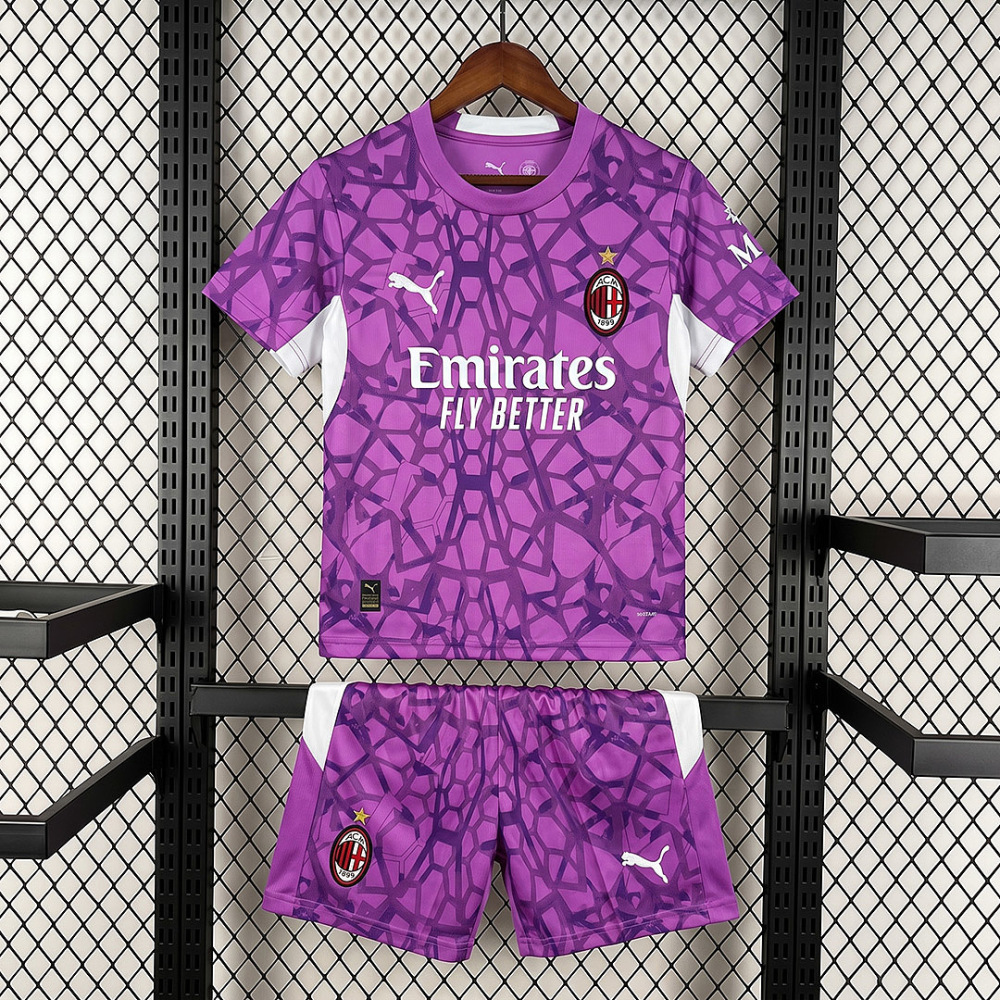 KIDS 2026-27 AC Milan Goalkeeper KIDS Football jersey