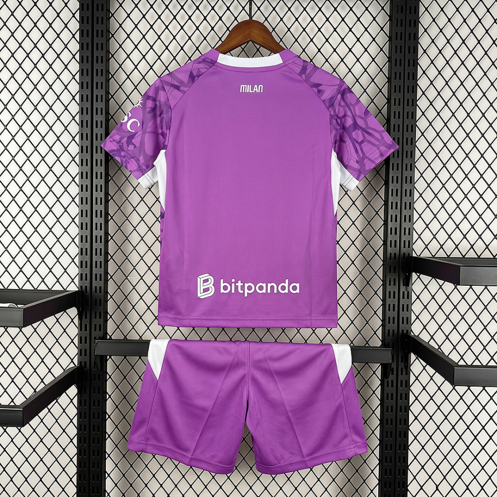 KIDS 2026-27 AC Milan Goalkeeper KIDS Football jersey