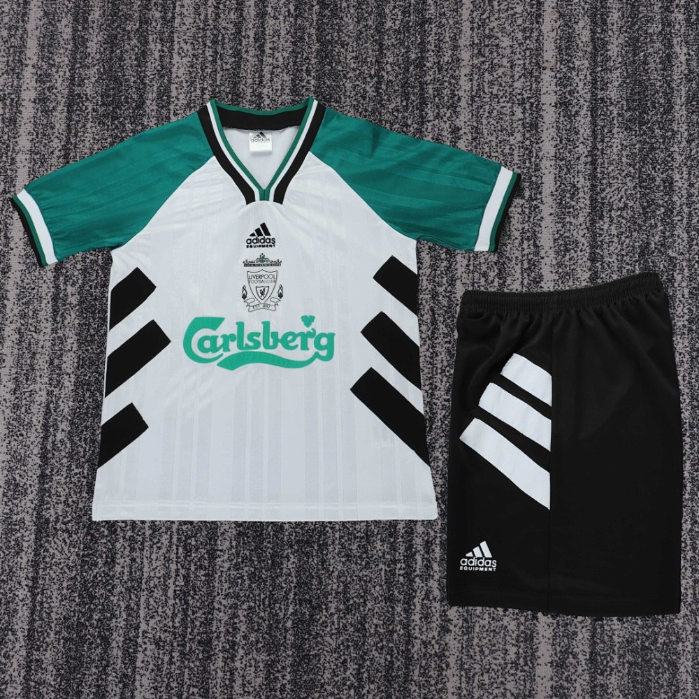Retro 1993-95 Liverpool Away Kids Football jersey Kids