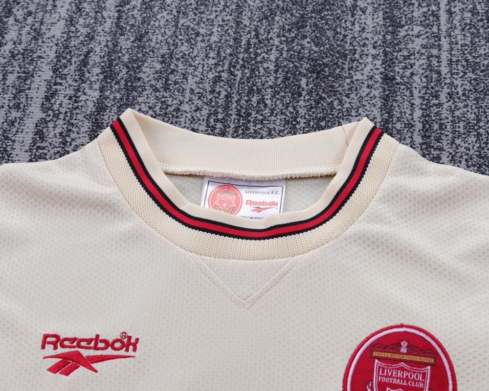 Retro 1996-97 Liverpool Away Kids Football jersey Kids