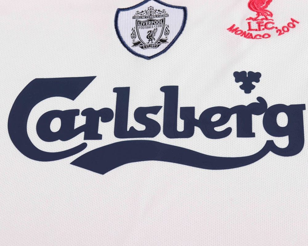Retro 2001-02 Liverpool Away Kids Football jersey Kids
