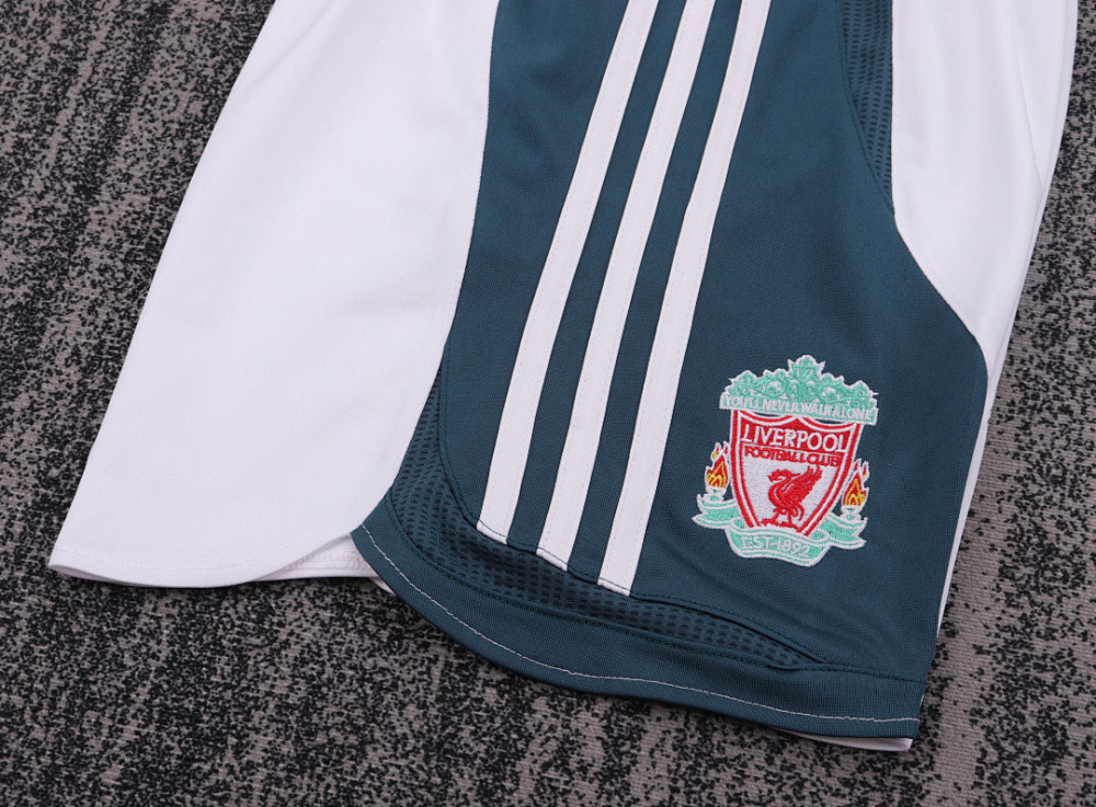 Retro 2006-07 Liverpool Away Kids Football jersey Kids