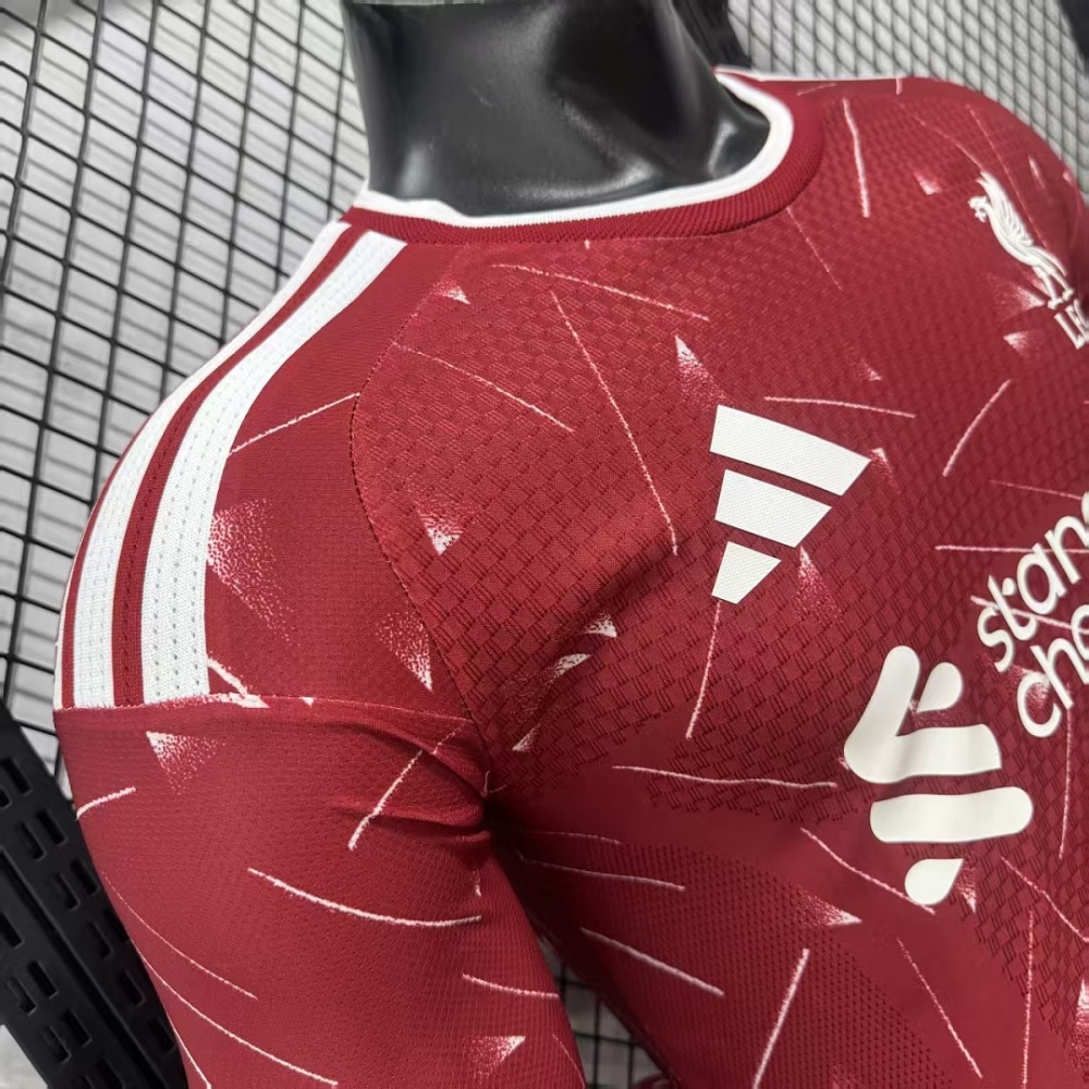 Player 2026-27 Liverpool Home Football jersey Long sleeve S-3XL