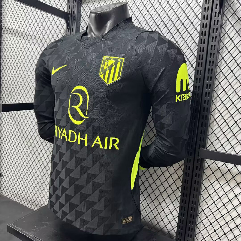 Player 2026-27 Atletico Madrid Away Football jersey Long sleeve S-3XL