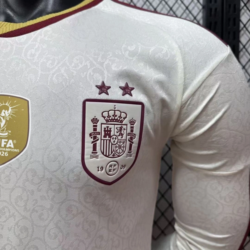【champion 🏆】Player 2026 Spain Away Football jersey Long sleeves S-3XL World Cup