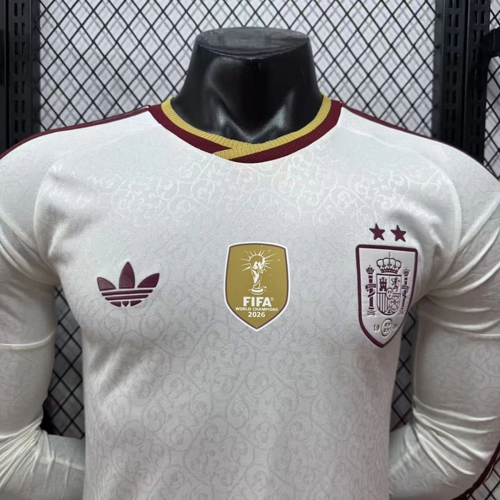 【champion 🏆】Player 2026 Spain Away Football jersey Long sleeves S-3XL World Cup