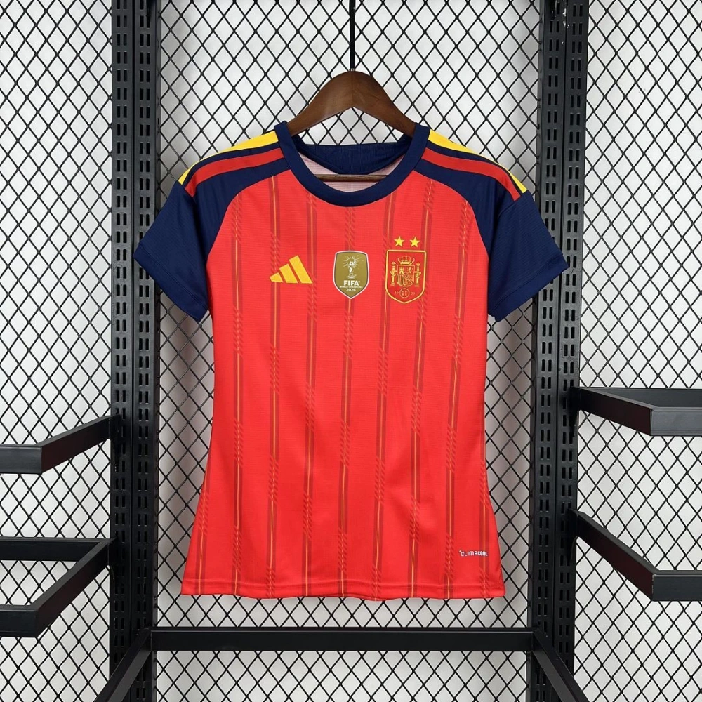 【champion 🏆】Women 2026 Spain Home Women's Football jersey World Cup