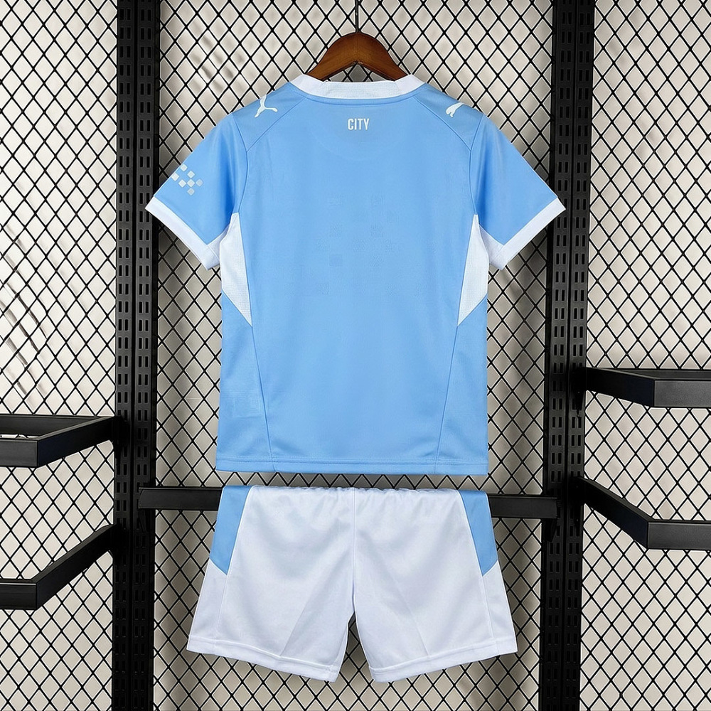 KIDS 2026-27 Manchester City Home KIDS Football jersey