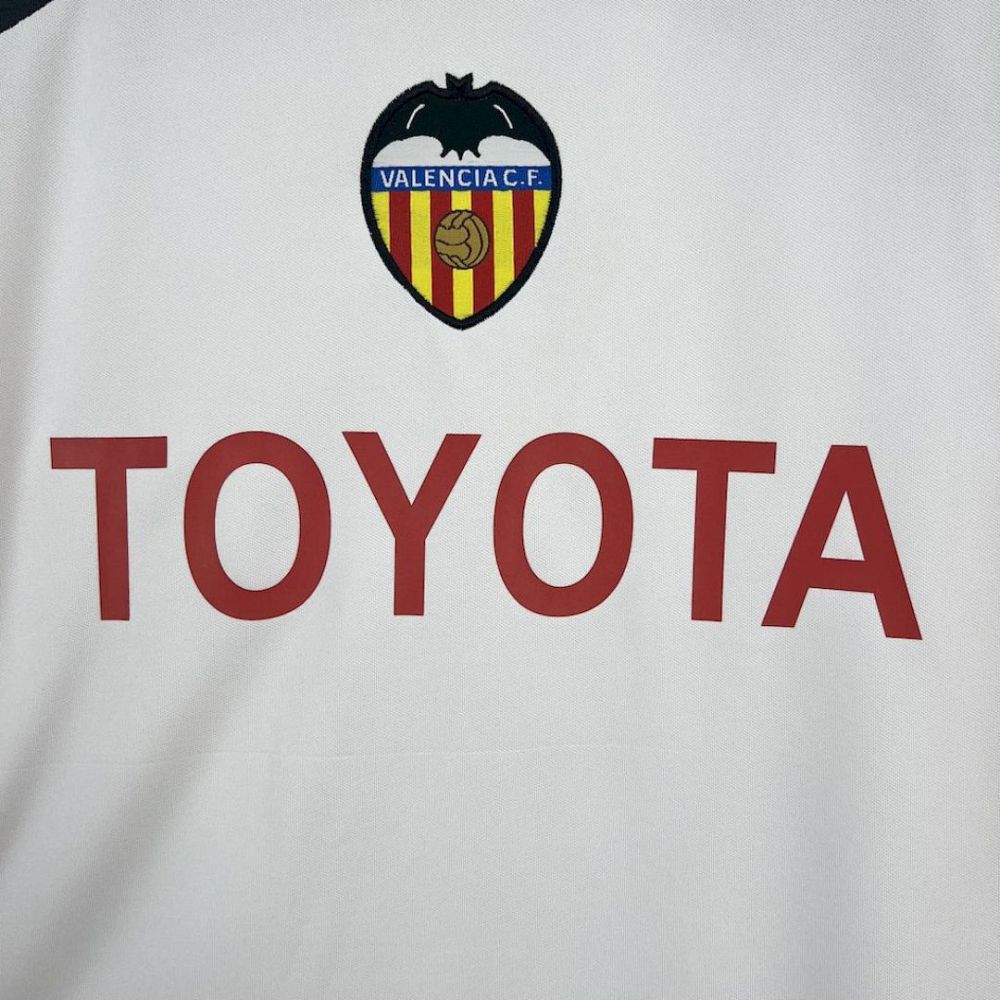 Retro 04-05 Valencia Home Football jersey retro