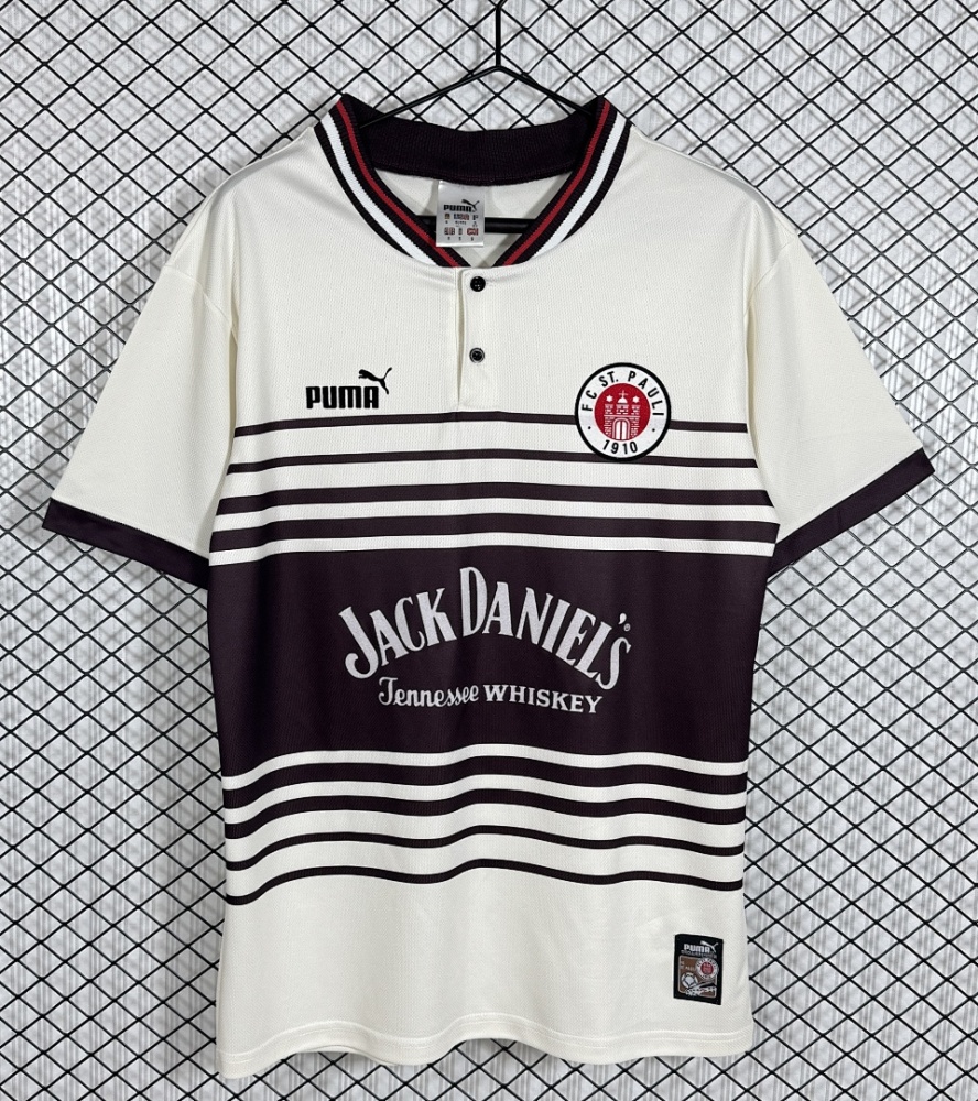Retro 97-99 St. Pauli Home Football jersey retro