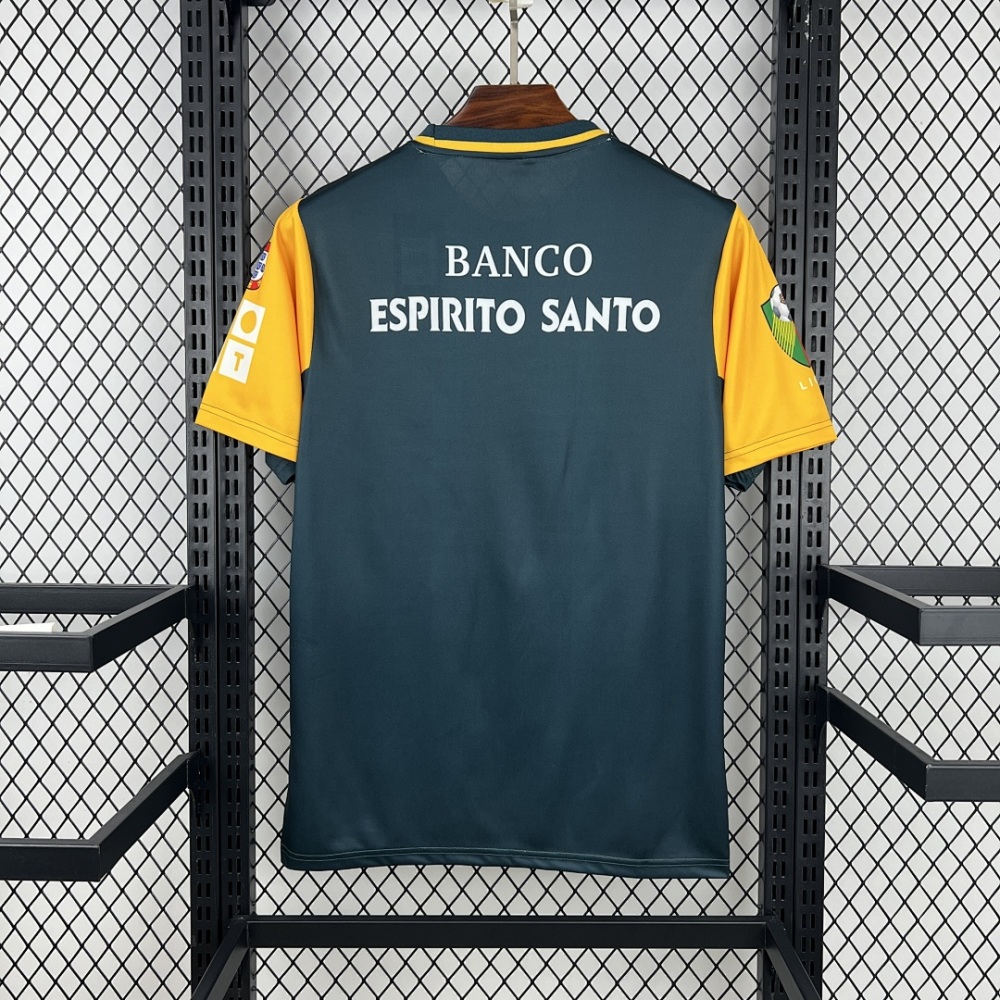 Retro 02-03 Sporting Lisbon Away Football jersey retro