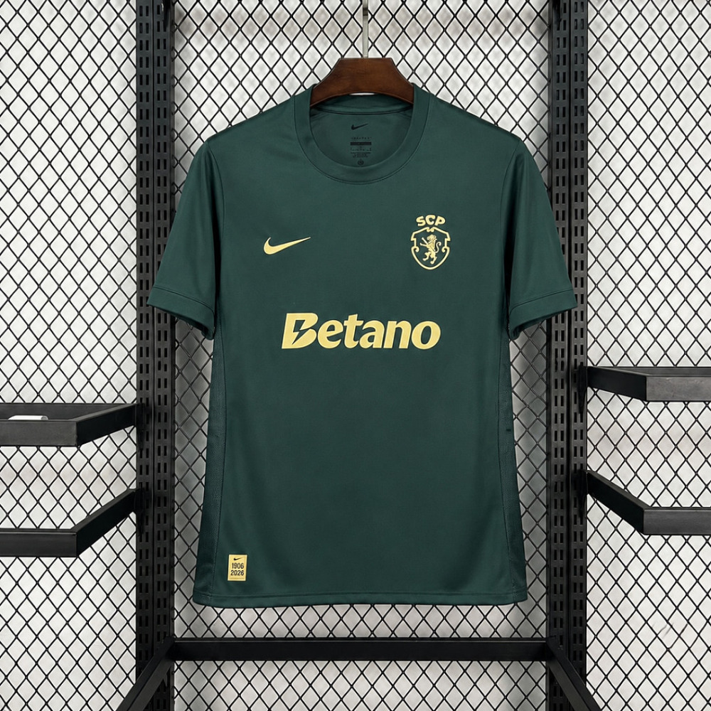 2026-27 Sporting Lisbon 120th Anniversary Football Jersey S-4XL