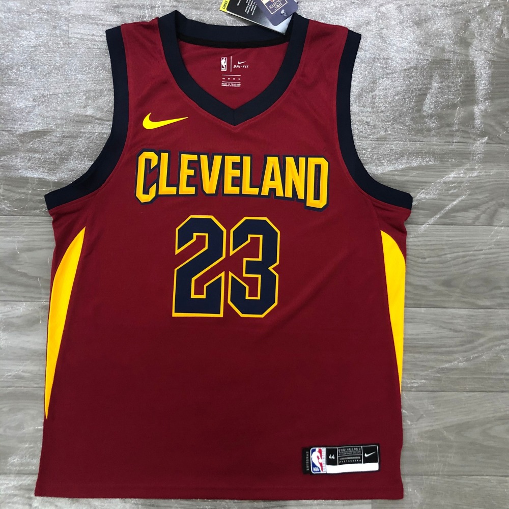 2017/18 Cleveland Cavaliers Red LeBron James #23 Men’s Jersey