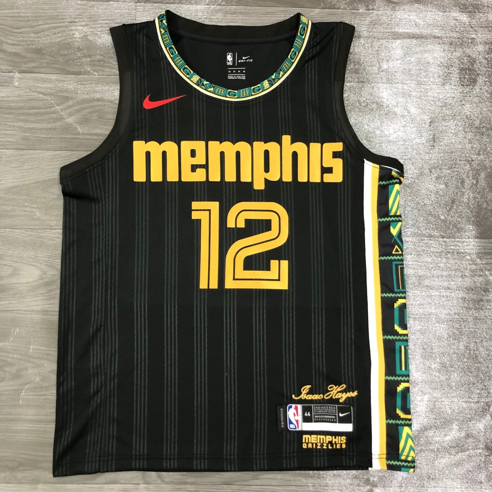 2021/22 Memphis Grizzlies City Edition Ja Morant #12 Men’s Jersey