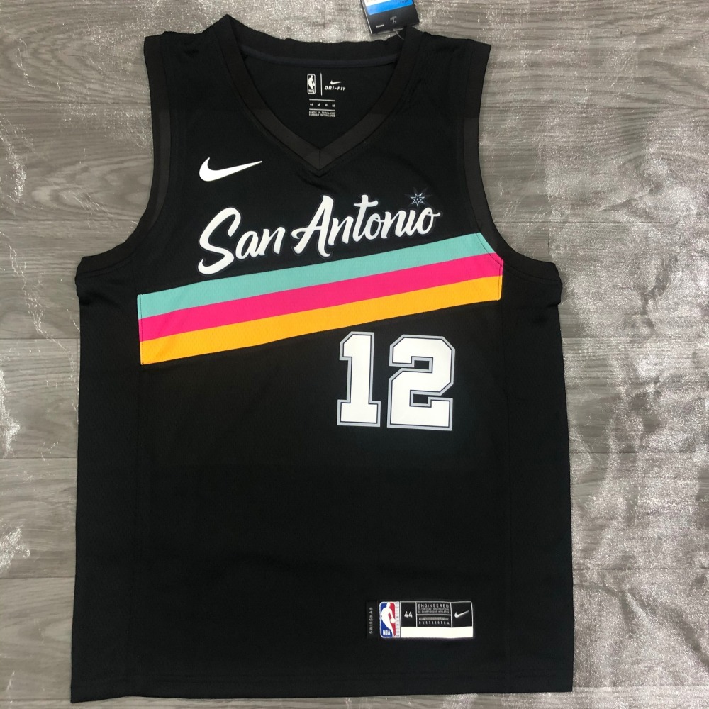 2021/22 San Antonio Spurs City Edition LaMarcus Aldridge #12 Jersey | NBA Swingman Jersey