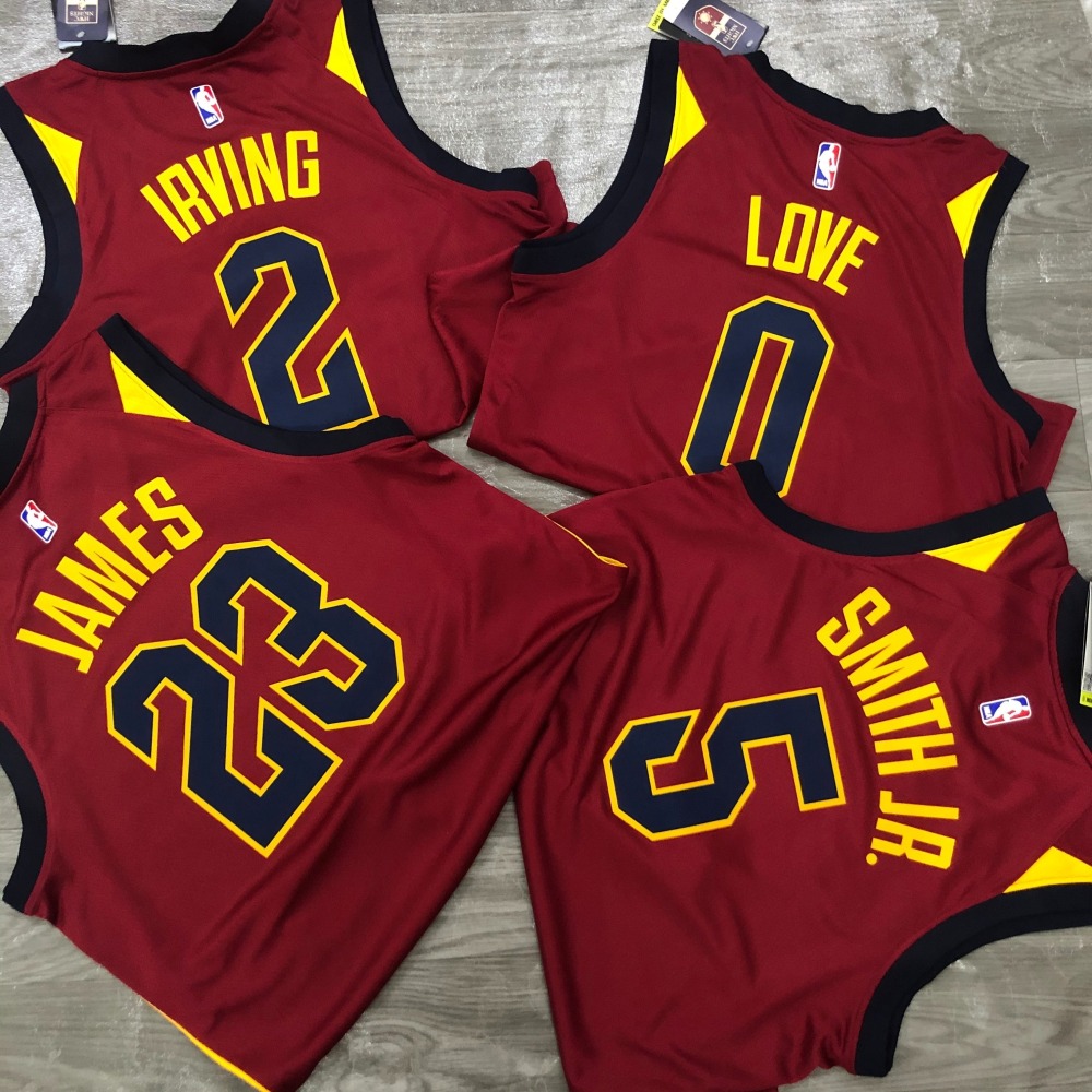 2017/18 Cleveland Cavaliers Red LeBron James #23 Men’s Jersey