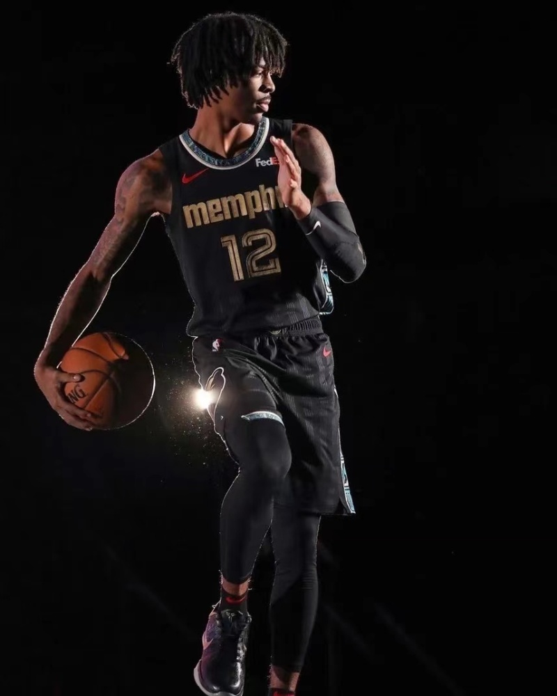 2021/22 Memphis Grizzlies City Edition Ja Morant #12 Men’s Jersey
