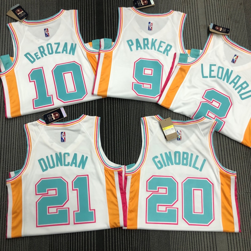 2022/23 San Antonio Spurs City Edition Manu Ginobili #20 Jersey | NBA Swingman Jersey