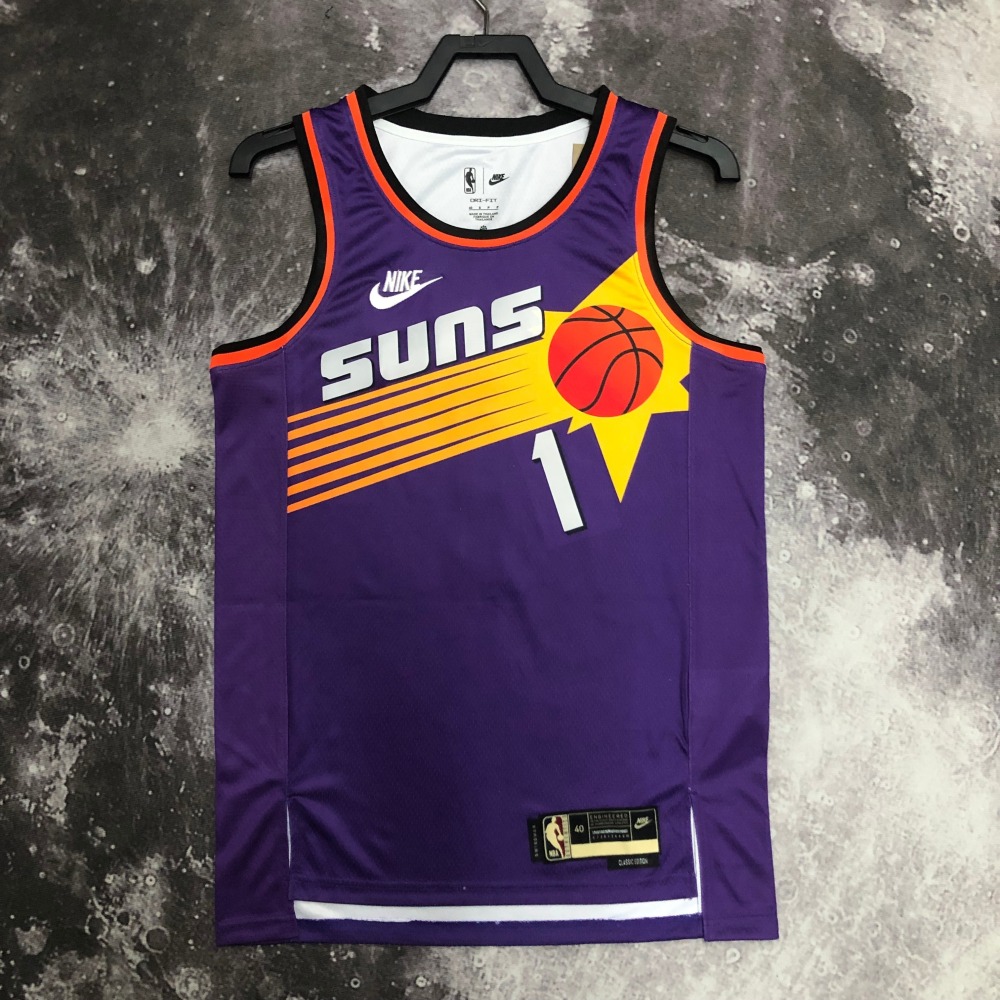 2023/24 Phoenix Suns Retro Devin Booker #1 Men’s Jersey