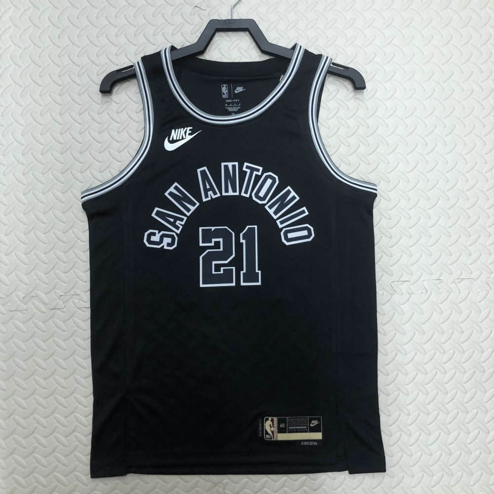 2023/24 San Antonio Spurs Retro Tim Duncan #21 Jersey | NBA Swingman Jersey