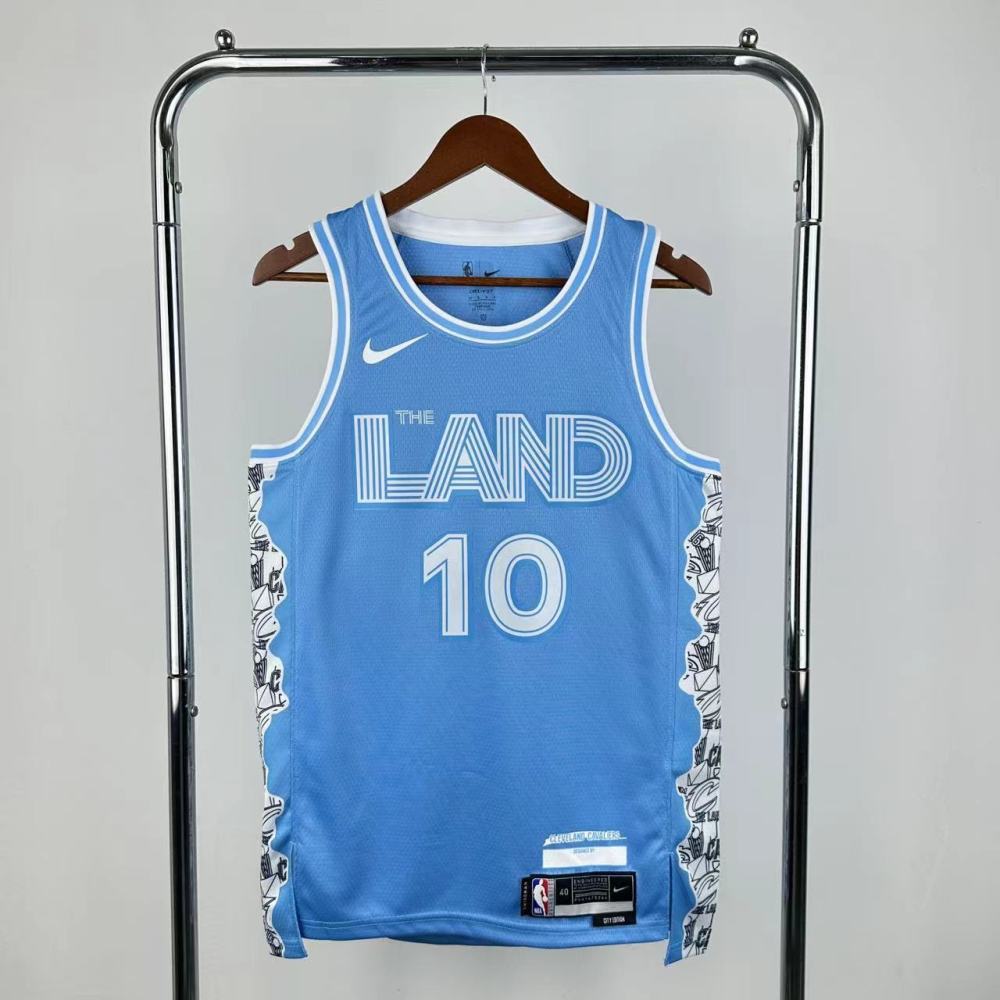 2025/26 Cleveland Cavaliers City Edition Darius Garland #10 Men’s Jersey