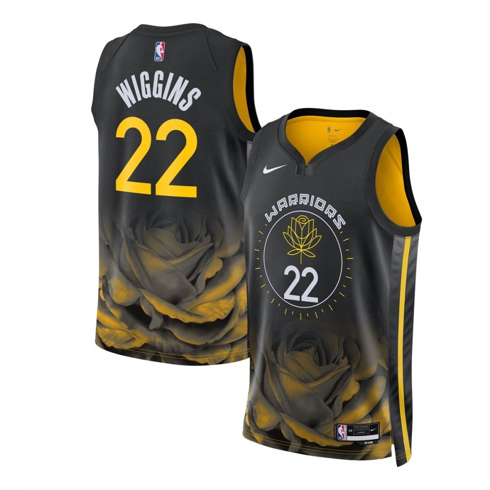 Andrew Wiggins Golden State Warriors Nike Unisex 2022/23 Swingman Jersey – City Edition – Black