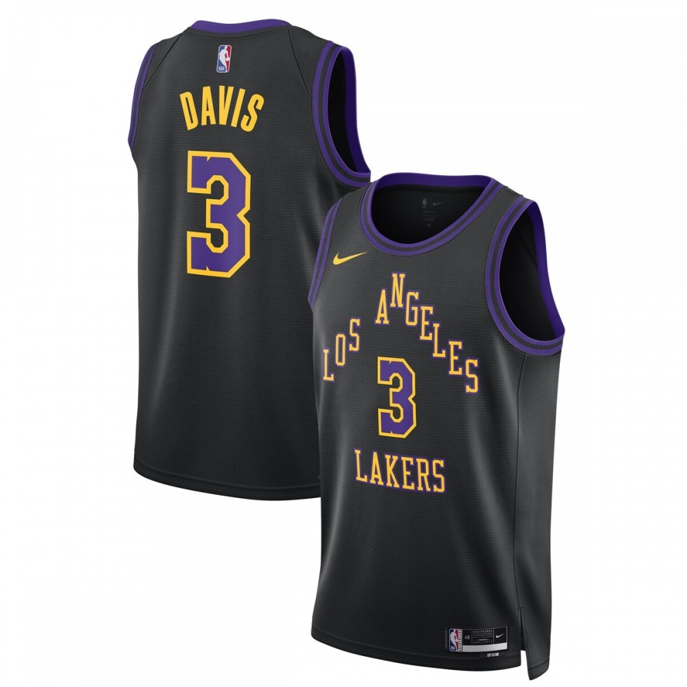 Anthony Davis Los Angeles Lakers Nike Unisex 2023/24 Swingman Jersey – Black – City Edition
