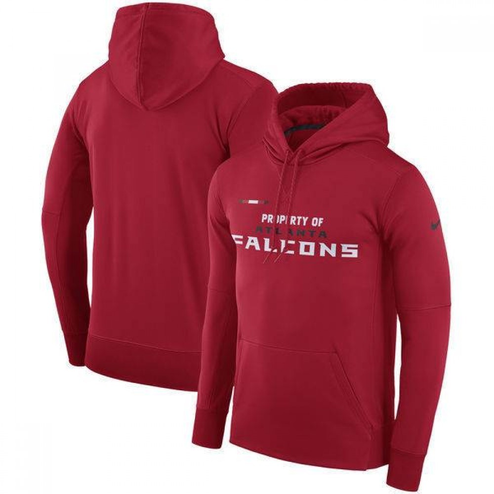 Atlanta Falcons Club Nike Therma NFL Pullover Men’s Hoodie