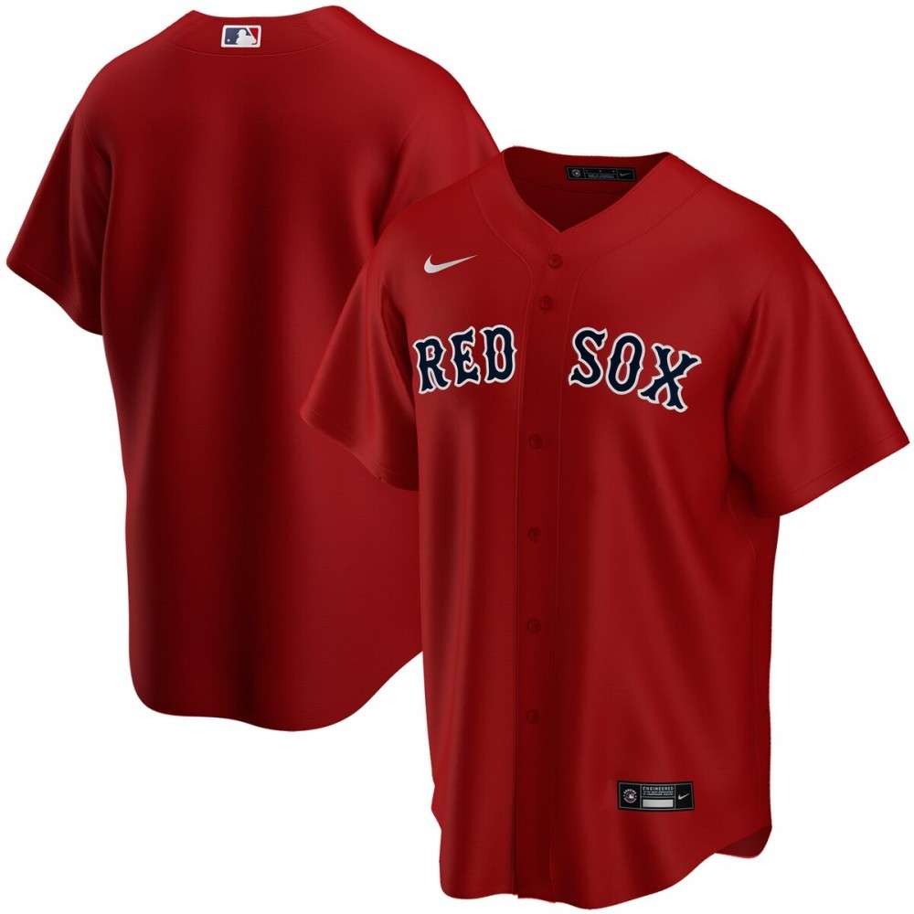 Boston Red Sox Nike Youth Alternate Replica Team Jersey – Red