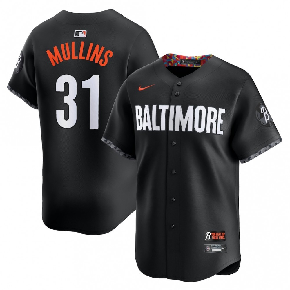 Cedric Mullins Baltimore Orioles Nike City Connect Limited Player Jersey – Black